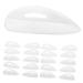 Gogogmee 10 Pairs Eyelash Pad Eyelash Perming Curler Pad False Lashes Pads Lash Extension Supplies Eyelash Perming Pad Silicone Eyelashes Gasket Graft Eyelash Accessories