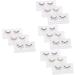 minkissy 12 Pairs Sequin False Eyelashes Pride Outfit Natural False Lashes Cosplay Colored Eyelashes Color Lashes Fake Lashes Natural Pride Makeup Imitation Miss Flash Flower Stickers - Buy Online on SooperMarket.com