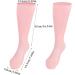 Moisturising Socks 1Pair Anti Slip Elastic Silicone Socks Comfortable Overnight Gel Socks Reusable Foot Moisturiser Socks for Repairing Dry Feet (Pink) Style2 - Buy Online on SooperMarket.com