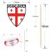 Georgia Flag Rugby Ball Food & Cupcake Picks Toppers Party Decorations (14 Pack) - Buy Online on SooperMarket.com