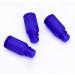 Zeoabsy 6 Pack 20ml Frosted Blue Glass Pipette Bottles Empty Essential Oil & Aromatherapy Drip Bottles with White Lock Pipette Ring  - Buy Online on SooperMarket.com