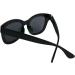 Stylish Retro Mini Glasses - Prescription Sunglasses with Thick Plastic Frame Free Case | Women's Reading Sun Glasses - 0.0 Diopters - Buy Online on SooperMarket.com