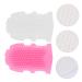 2-Piece Silicone Body Massage Brush Set for Exfoliation and Scrubbing - Buy Online on SooperMarket.com