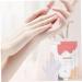Healeved 2 Pairs Moisturizing Cover Exfoliating Treatment Dry Moisturizer Care Socks Moisturizing Gloves Remover Socks Cat Paw Spa Non-Woven Fabric White - Buy Online on SooperMarket.com