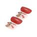 Brishow Christmas Artificial Nails - 24PCS Snow & Moose Press-On Short Red Nails for Women & Girls - Buy Online on SooperMarket.com