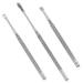 6Pcs Ear Curette Clean Spoon Wax Remover & Earpick Beauty Tools - Silver One Size - Buy Online on SooperMarket.com