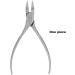 Cuticle Trimmer Angled Ends Cuticle Clipper Stainless Steel Streamlined Handle Not Easy To for Hand(Streamer Silver) - Buy Online on SooperMarket.com