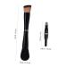 Travel Makeup Brushes | 4-in-1 Double Sided Cosmetics Brush for Foundation & More | Compact Makeup Applicators for International Shipping - Buy Online on SooperMarket.com