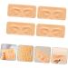 Baluue 4pcs Eyebrow Practice Block Makeup Practice Eye Make up Training Skin Practice Eye Board 16x7cm As Shown - Buy Online on SooperMarket.com
