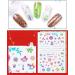 Brishow Christmas Nail Stickers 8 Sheets Nail Polish Stickers Self-Adhesive Elk Snow Nail Art Decals Full Wraps Nail Art Designs for Women Girls - Buy Online on SooperMarket.com