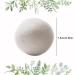 Natural Wool Dryer Balls - 6 Eco-Friendly Felt Balls for Tumble Dryers | Reduce Drying Time & Softens Clothes - Buy Online on SooperMarket.com