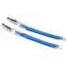 SOODASE Rubber Transparent Replacement Frame Legs For Oakley Crosslink Sweep/Switch Glasses Frame Blue