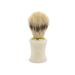 Ruilogod jade white bristle barber shop shaving brush male facial beard cleaning tool