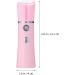 MUSISALY 1pc Oil for Face Face Evaporator Handheld Spray Pink Facial Spa Steamer 14.10X4.00X4.00CM - Buy Online on SooperMarket.com