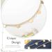 Zoestar Boho Sequins Head Chain Gold Hair Jewelry Festival Prom Headpiece Bridal Tassel Hair Accessories Fashion Headband for Women and Girls - Buy Online on SooperMarket.com