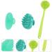 BELLIFFY 3 Piece Scalp Care Brush and Body Exfoliating Set: Back Scrubber, Shampoo Facial Scrubber, Hair and Body Massager - Buy Online on SooperMarket.com