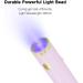 Portable UV LED Nail Lamp - Handfree Mini Light for Gel & Acrylic Nails with Magnetic Stand | USB Rechargeable | 60S Cure - Pink - Buy Online on SooperMarket.com