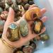 3pc Natural Minerals Ocean Jasper Palm Size Tumbled Stones for Decoration - Buy Online on SooperMarket.com