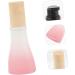 ABOOFAN Empty Lotion Jar Makeup Sample Containers Glass Containers with Lids Travel Jars for Cream Skin Care Products Cosmetic Containers with Lids Travel Bottle Plastic With Cover 13x5.2cm Pink - Buy Online on SooperMarket.com