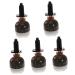 Healeved 5pcs String Ink Line Box Ink Line Ruler Meters Eyebrow Drawing Measurement Tool Vial Bottled