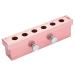 FILFEEL Professional Lipstick Cosmetic DIY 12.1mm 2/4/6 Cavities/holes Aluminum Alloy Dual Uses Making Lip Balm Rose Gold (6 Holes)