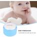 OSALADI Blue Baby Powder Container with Puff - Travel Size Talcum Storage Box for Face & Body - Hand Holder Included - 1 Pack - Buy Online on SooperMarket.com