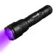 Ultrafire black light UV flashlight Super Power UV 395-405NM LED WF-502B black light flashlights for leak detectors pet stains bed bugs (batteries not included in the scope of delivery)