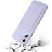 Tivenfezk Nadoli Silicone Case for Xiaomi Redmi A1 - Ultra Thin Shockproof & Scratch-Resistant Wallet TPU Cover with Credit Card Holder - Purple - Buy Online on SooperMarket.com