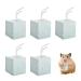 XKSOCT 5 pieces tooth grinding stone for hamsters volcanic stone molar stone for small pets rabbits chinchillas guinea pigs