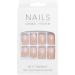 Brishow Short Fake Nails Peach Gradient Ballerina - 24pcs Full Cover Acrylic Stick on Nails for Women and Girls - Buy Online on SooperMarket.com