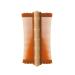AMZLORD Lice Comb Flea Lice Removal Comb Double-sided Hair Nit Comb Fine Tooth Hair Grooming Comb Bamboo Shape for Cats Dogs Orange