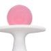 Silicone Baby Teether Stick for 6-12 Months | Easy-to-Clean Teething Toy in Candy Shape | BPA-Free (Pink White) - Buy Online on SooperMarket.com