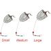 10pcs Stainless Steel Carp Fishing Bait Trap Cage - 4.0cm Dia Medium Sized Fishing Gear Tackle Accessories - Buy Online on SooperMarket.com