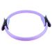 Mokernali pilates ring circle pilates ring circle pelvic floor trainer women fitness ring magic double handle yoga circle pilates yoga ring 38 cm practice circuit for thigh training at home violet