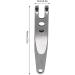 Stainless Steel Carabiner Clip Key Rings - Outdoor Belt Clip for Hiking Camping & Climbing Accessories - 1.6x0.3in Silver - Buy Online on SooperMarket.com