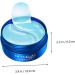 Gogogmee 1 Box Moisturizing Eye Mask Hydrating Eye Mask Eye Care Mask Treatment Mask for Eye Gel Lips Eye Pads Anti Wrinkle Mask Lip Membrane Paste Eye Moisturizing Jellyfish Collagen - Buy Online on SooperMarket.com
