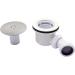 Industrial Grade Flows Waste Versatile Metal Shower Waste for 90mm Trays Improve Your Shower Experience 90mm Shower Waste - Buy Online on SooperMarket.com