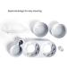 NATRUTH Cat Bowls Gravity Water & Double Food Triple Bowls Set with Mat & Spoon - Ideal for Wet/Dry Feeding - Grey - Buy Online on SooperMarket.com