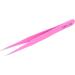 Lash Tweezers 2 Types Straight and Curved Tip Tweezers Nipper Stainless Steel Eyelashes Tweezers Accurate Portable Pincet for Eye Lashes Grafting Extension(ESD - Buy Online on SooperMarket.com