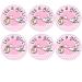 35 x Pre Cut "its a Girl" Stork Baby Shower Cup Cake - Fairy Cake Toppers/Decorations Edible Wafer Paper