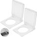 2PCS Diamond Painting Accessories Light Pad Switch Cover  Power Button Cover Child Proof Safety Push Button Switch Cover Guard Protector for Computer PC Desktop