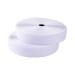 Sew on Hook and Loop Tape 3/4 Inch Width  Non-Adhesive Sticky Back  Sewing Fastening Tape Nylon Fabric Fastener Interlocking Tape Sewing Fasteners for Sewing DIY Crafts (White  16.4FT) 3/4 IN x 16.4 FT White