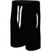 Alalaso Men's Summer Cargo Shorts - Straight Solid Design with Drawstring Waist, Pockets for Camping, Travel, Fishing - Black, Size Medium - Buy Online on SooperMarket.com