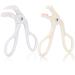 2 Style Eyelash Curler Premium Plastic Eye Lash Curler Without Pinching or Pulling Lash Curler Makeup Tool for Women and Girls Quick Natural Curling for Long Lasting