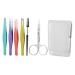 Beavorty 1 Set Eyebrow Tweezers Eyebrow Clip Shaper Eyebrow Trimming Tool Makeup Eyebrow Trimmer Women Grooming Eyebrow Eyebrow Manicure Miss Stainless Steel Major Supplies