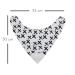 Pickle & Olive Reversible Baby Teething Bibs with Heart Shaped Teether - Monochrome (Set of 2) - Buy Online on SooperMarket.com