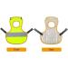 Dongker Waterproof Chicken Vest | Reflective & Adjustable Saddle for Hens & Ducks | Pet Protection Clothing - Buy Online on SooperMarket.com