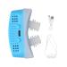Snore No More: Portable Electric Anti-Snoring Device - Recyclable Machine for Heavy Snorers (Blue) - Relief and Portable Sleep Solution