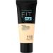 Maybelline Fit Me!Matte & Poreless Make-up No. 110 Porcelain liquid make-up adapts to the skin tone moisturizing matting light to medium coverage 30 ml 1 pieces 30 ml (1 Pack) No. 110 Porcelain