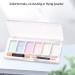 Nail Mirror Powder 6 Colours Manicure Chrome Glitter Pigment with Eyeshadow Stick Colorful nail chrome powder - Buy Online on SooperMarket.com